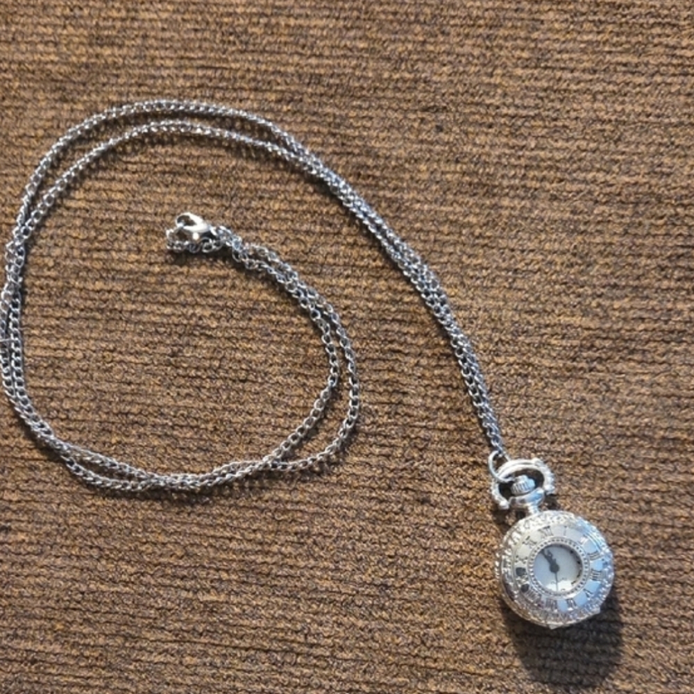 Clock Necklace